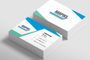 Визитка двухсторонняя