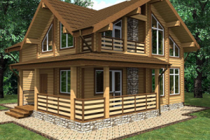 Дом из бруса
