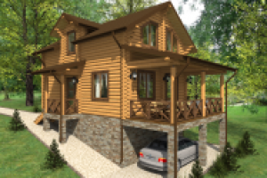 Дом из сруба г. Балаклава