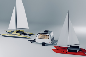 Надувные катамараны