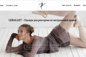 Сайт с небольшим интернет-магазином