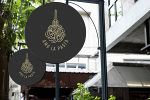 Разработка бренда итальянского кафе "Amo la pasta"