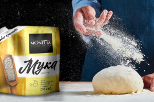 Разработка бренда бакалейных товаров "Monelia"