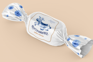 Дизайн упаковки конфет "Костромичка"