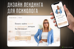 Лендинг для консультаций психолога