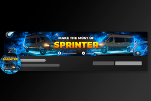 Обложка и логотип для YouTube канала