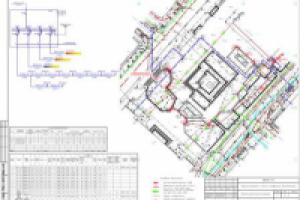 Освещение городской площади