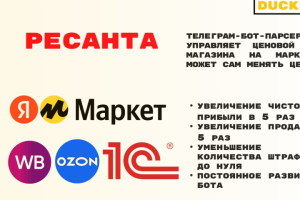 Бот для мониторинга и управления ценами на маркетплейсах