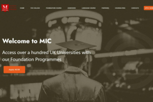 Разработка страницы онлайн школы "MIRACLE"