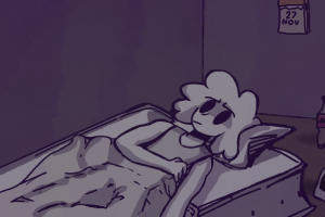 Персонаж из анимационного сериала "Безумный мир"