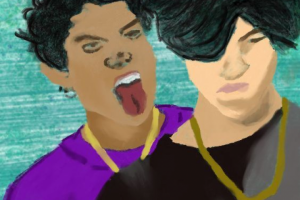 арт для сериала "молодые монархи"