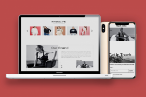 Интернет Магазин главная страница.