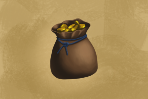 Мешок с золотом