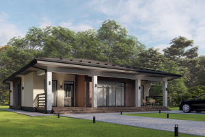 Дом из газобетона в Плешково