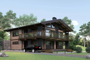 Комбинированный жилой дом