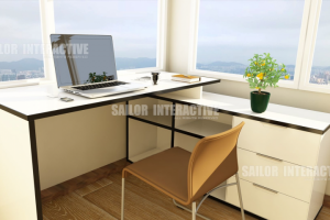 3D визуализация лоджии