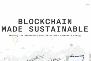 BLOCKCHAIN MADE SUSTAINABLE