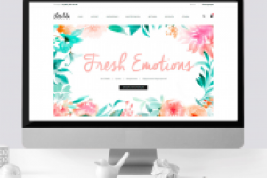 Заказ цветов (верстка)