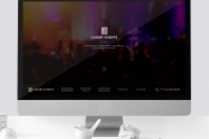 Сайт (организации мероприятий) Верстка, Wordpress