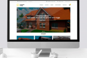 Верстка (сайт строительной компании)