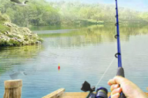 Анимированная шапка для сайта "Рыбалка в Ленинградской области"