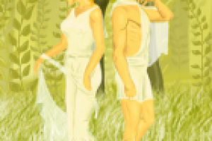 Эскиз рисунка на стене для компании Сок-Фитнес