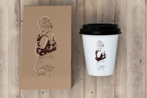 Айдентика "Кофе с Ти"