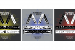 Шарфы в дрейн стилистике