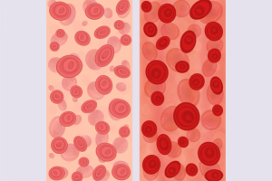 Фон для мобильной игры "Эритроциты"