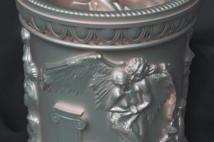 Чашка, купидон.