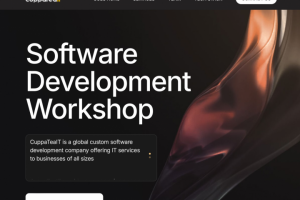 Лендинг для IT компании