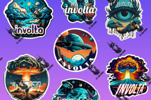 Стикеры involta космоса)