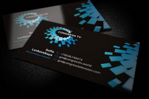 Визитка для профильного СМИ о конгрессах и выставках