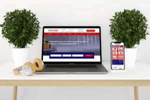 Сайт компании АЛЬВЫ