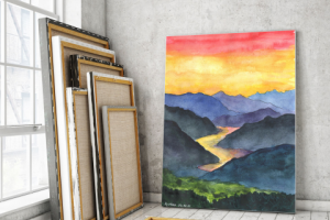 Акварельные картины под заказ