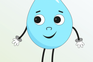 Иллюстрация "Капелька"