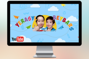 Оформление детского канала на Youtube