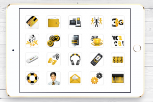 Набор иконок для главной страницы сайта