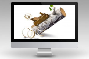 Коллаж для корпоративного скринсейвера