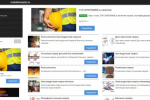 Сайт для публикации статей