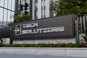 вывеска для айти компании