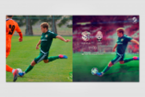 инстаграм афиша футбольного матча УПЛ