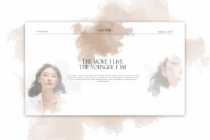 Lancome ReDesign Concept | UX/UI Design | Website & App