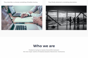 Лендинг Relvise