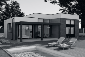 3D визуализация загородного дома