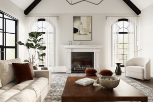 3D Визуализация гостиной