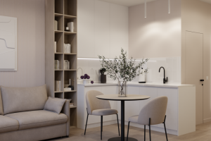 Визуализация студии 22 м