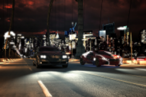 Ночной город