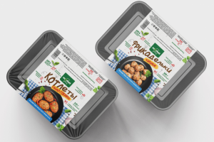 Этикетка для полуфабрикатов, котлеты