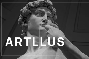 Landing page for a museum